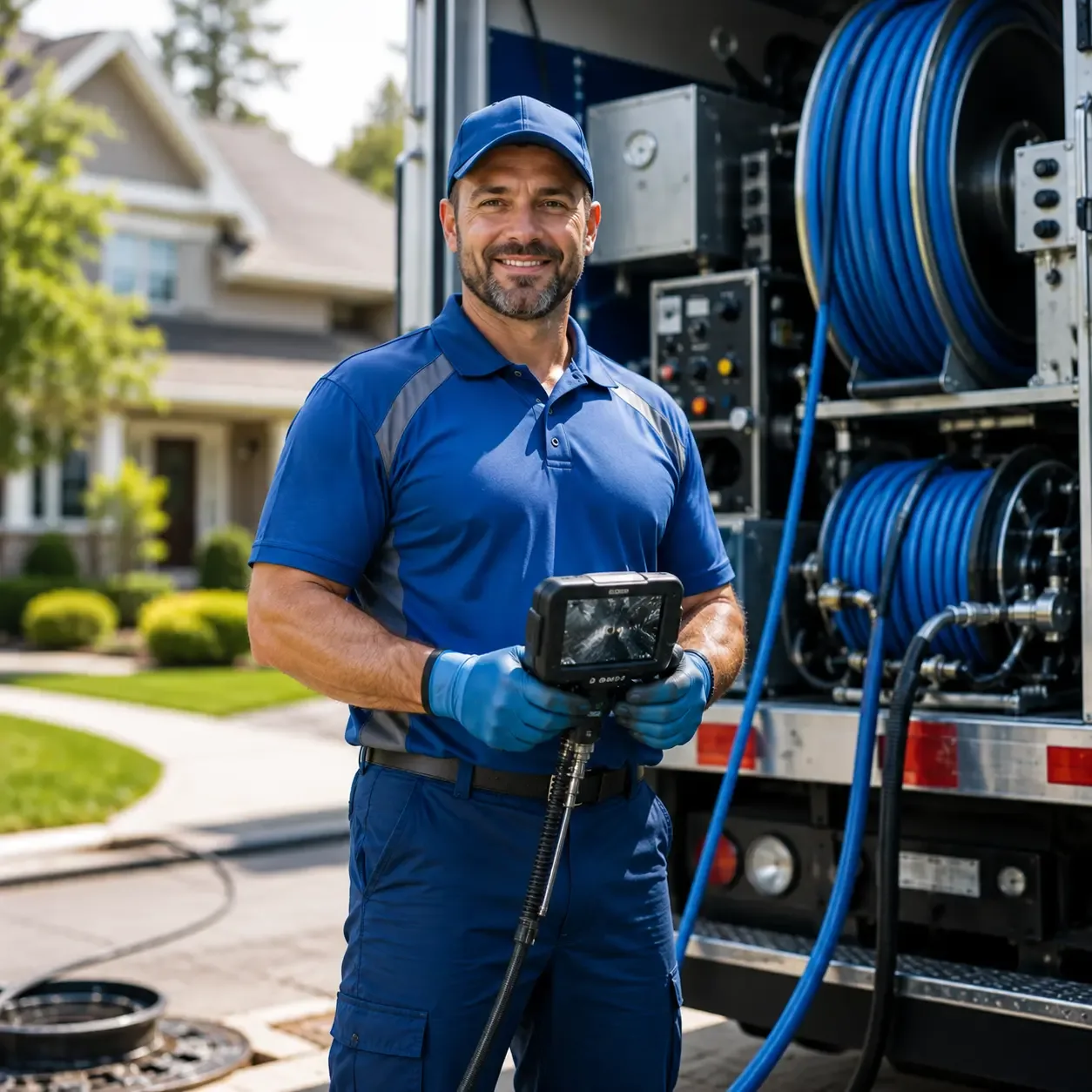 Local outdoor drain cleaning specialists in East Barre, VT